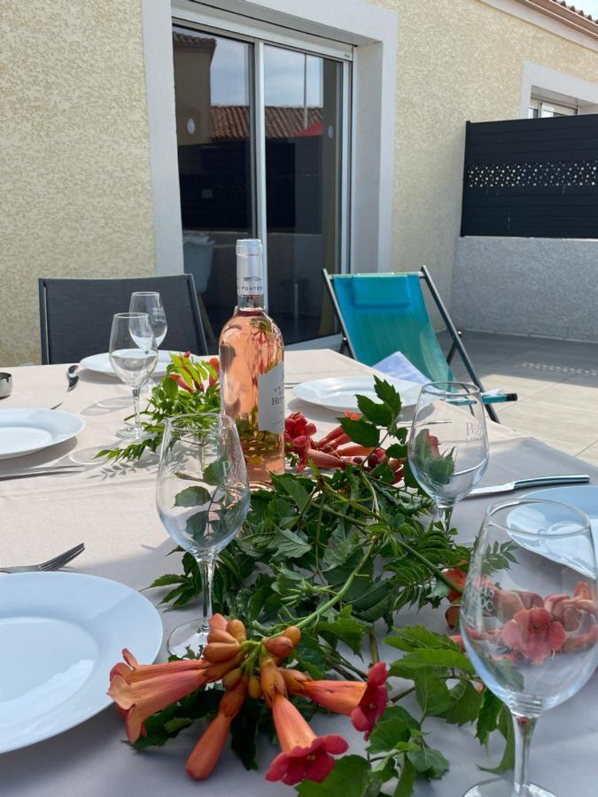 Val Des Bruyeres - Gite 15Mn Pezenas Avec Terrasse Et Cour Close - Parking Privatif Securise - Wifi Ftth Gratuit Neffies Exterior foto